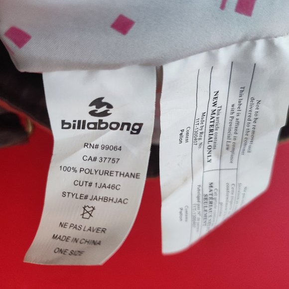 Billabong boho patchwork bag brown pink white - Picture 9 of 9